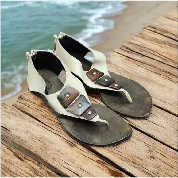 Dusica Dusica Leather Sandal. Size EU36/US 6