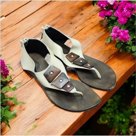 Dusica Dusica Leather Sandal. Size EU36/US 6