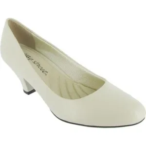 Easy Street Women's Shoes Fabulous Closed Toe Classic Pumps, Bone, US 10