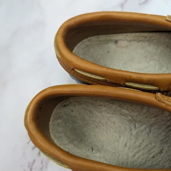 Eddie Bauer Duck Boots Women EU 39 US 8 Shoes Brown Green Low Top Rain Vintage