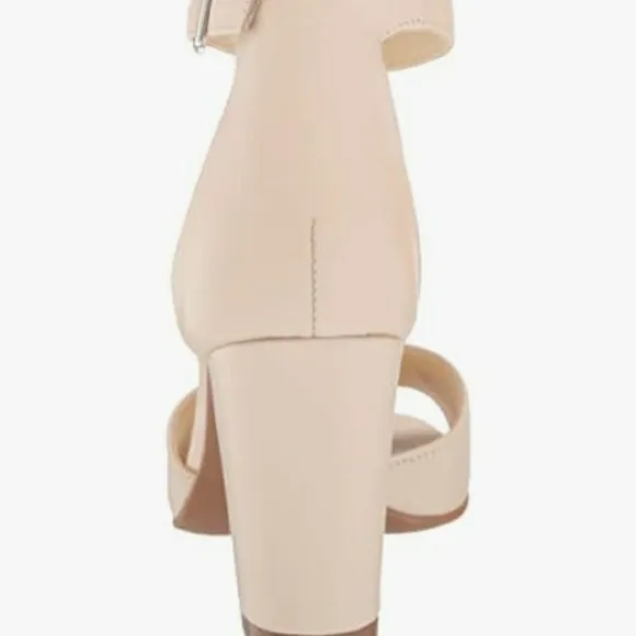 Elegant Cream Ankle Strap sandals