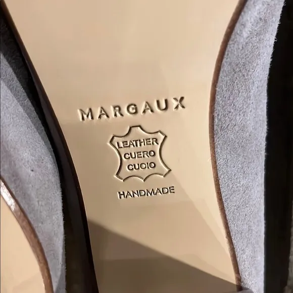 Elegant Gray Women's Block Heel Shoes