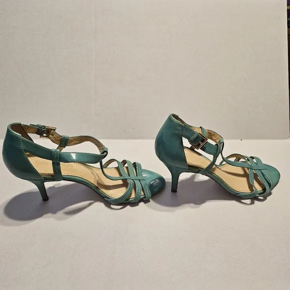 Enzo Angiolini Green Heeled Shoes