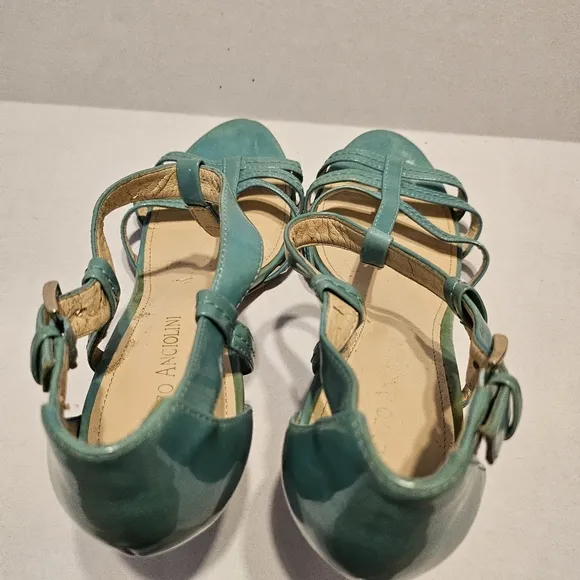 Enzo Angiolini Green Heeled Shoes