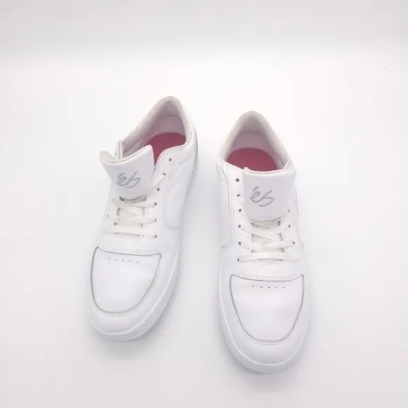 ES Eos Skateboarding Shoes Size 10 Men's 11.5 Women White