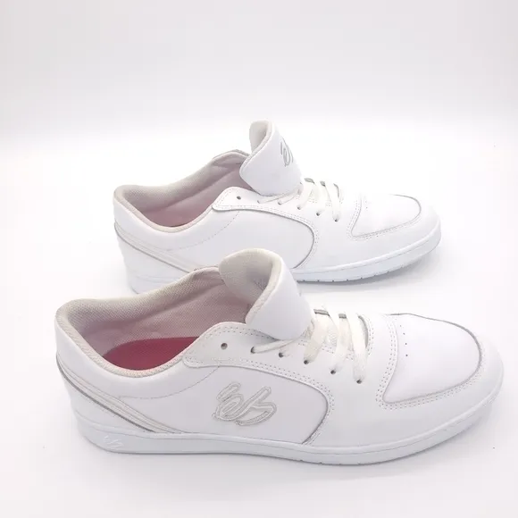 ES Eos Skateboarding Shoes Size 10 Men's 11.5 Women White