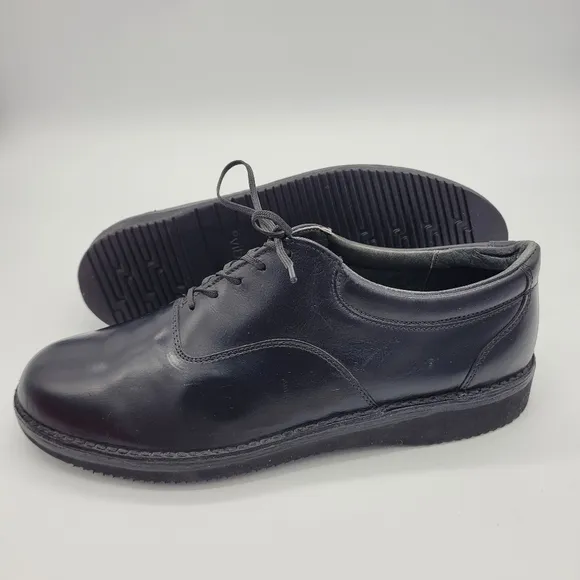 E.T Wright Oxfords Black Shoes Men Size 9.5 D