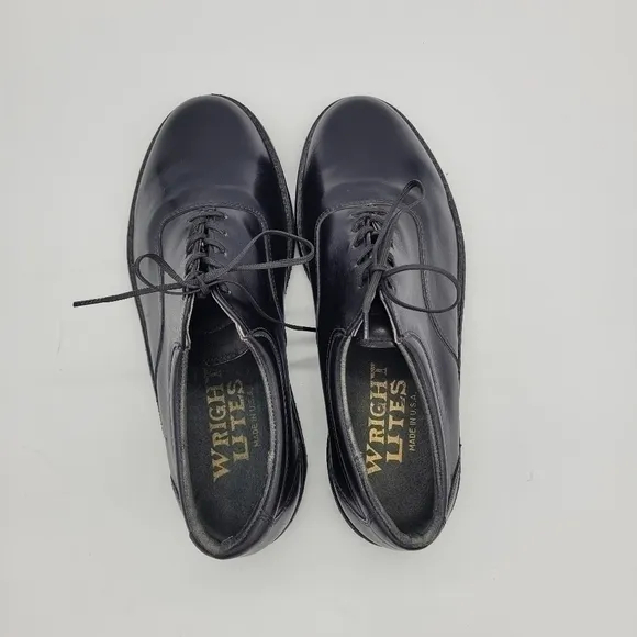 E.T Wright Oxfords Black Shoes Men Size 9.5 D