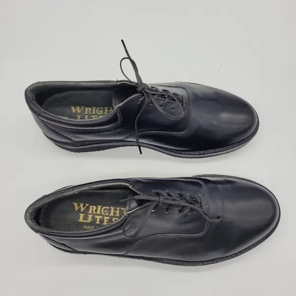 E.T Wright Oxfords Black Shoes Men Size 9.5 D