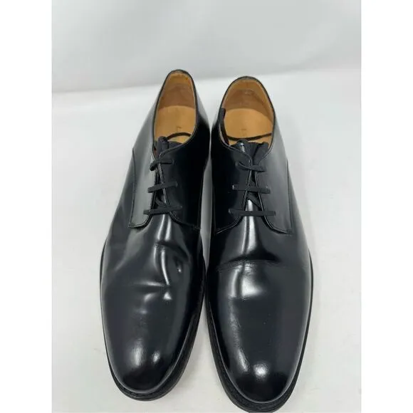 Express Mens Genuine Leather Lace Up Dress Shoes Size 11
