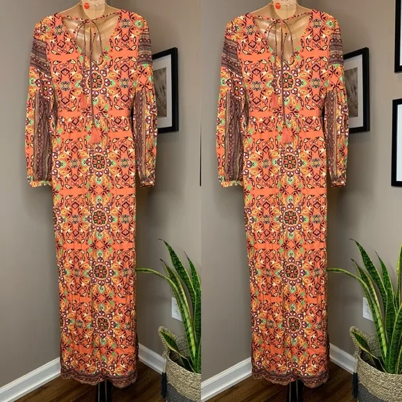 Farm Rio for Anthropologie Clarabella Maxi Dress