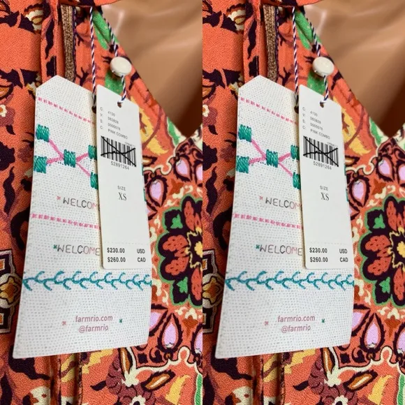 Farm Rio for Anthropologie Clarabella Maxi Dress