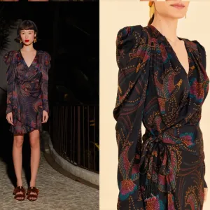 Farm Rio Sequin Toucans Mini Dress