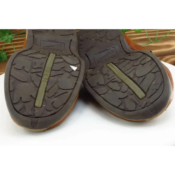 Ferracini‎ 24 hs Shoes Sz 40 M Brown Loafer Leather Men