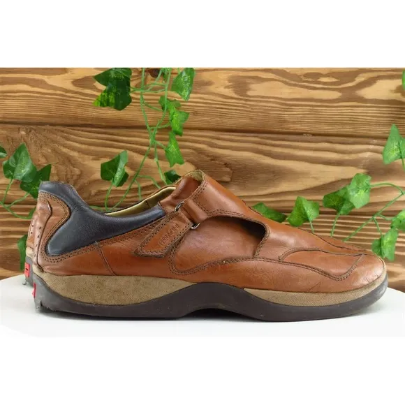 Ferracini‎ 24 hs Shoes Sz 40 M Brown Loafer Leather Men