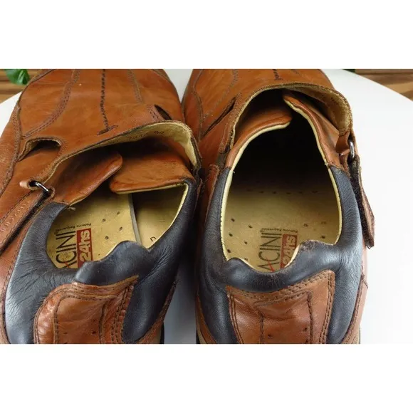 Ferracini‎ 24 hs Shoes Sz 40 M Brown Loafer Leather Men