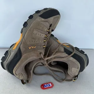 Fila Mens Travail Brown Running Hiking Shoes Sneakers Size 12 4E
