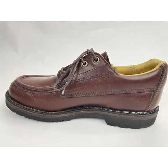 Filson brown tanned leather outdoor hiking oxfords shoes 9D