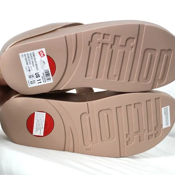FitFlop RUMBA Beaded Toe-Post Sandals Size 11 NIB