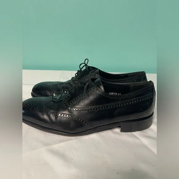Florsheim Men's black size 13M lace up‎ shoes