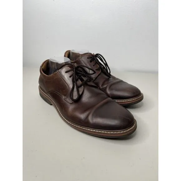 Florsheim Norwalk Plain Toe Brown Oxford Dress Shoe Men's 12