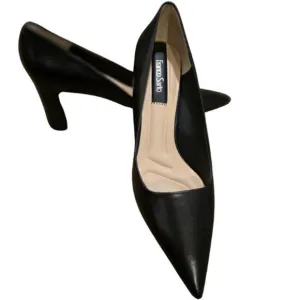 Franco Sarto Giovanna Pointed Toe Block Heel Pumps New In Box Size 8.5