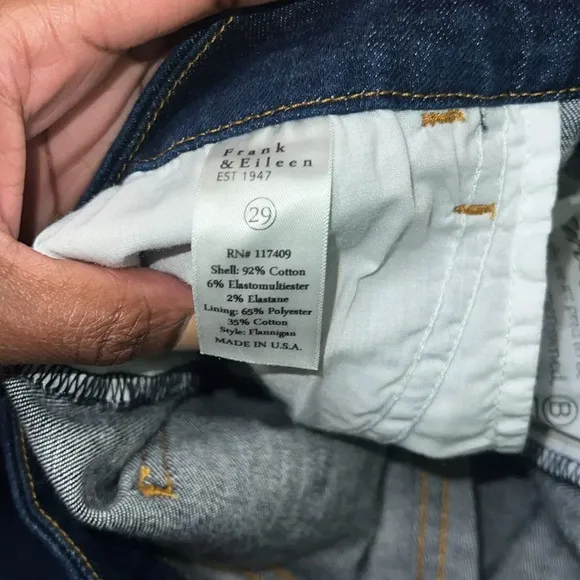 Frank &amp; Eileen Flare Leg Jeans size 29