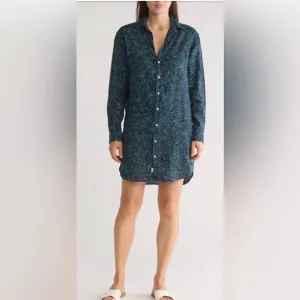 Frank &amp; Eileen Mini 100% Linen Dress size XS