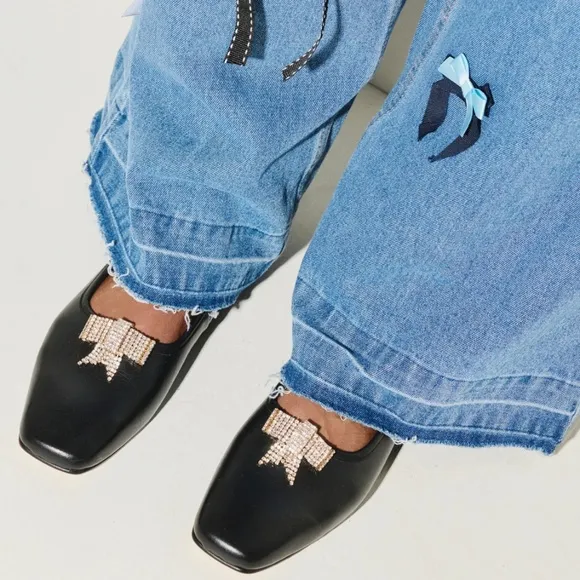Freda Salvador | Jada Square Toe Ballet Shoes
