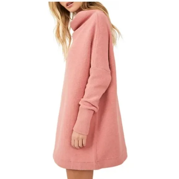 Free People Ottoman Slouchy Tunic Sweater Dress Oversized