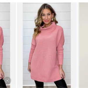 Free People Ottoman Slouchy Tunic Sweater Dress Oversized