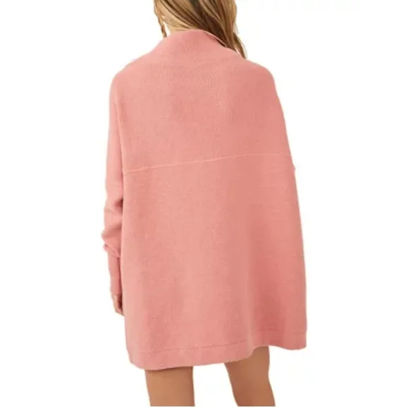 Free People Ottoman Slouchy Tunic Sweater Dress Oversized