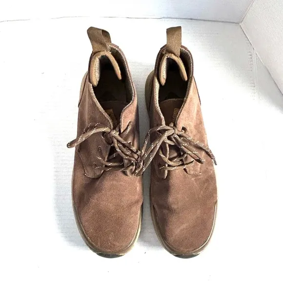 Free Waters Freeland Boot Shoes Mens Size 12 Brown Suede Hiking Gorpcore