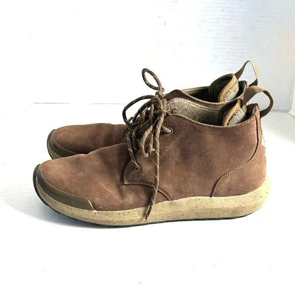 Free Waters Freeland Boot Shoes Mens Size 12 Brown Suede Hiking Gorpcore