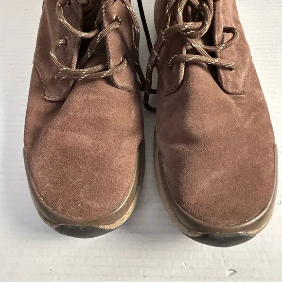 Free Waters Freeland Boot Shoes Mens Size 12 Brown Suede Hiking Gorpcore
