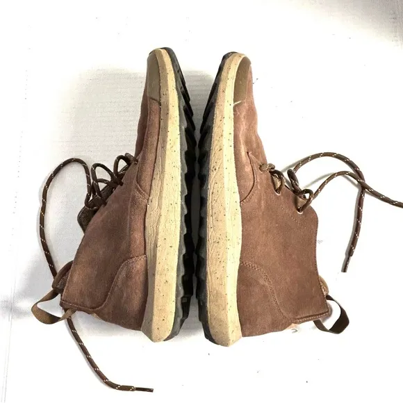 Free Waters Freeland Boot Shoes Mens Size 12 Brown Suede Hiking Gorpcore