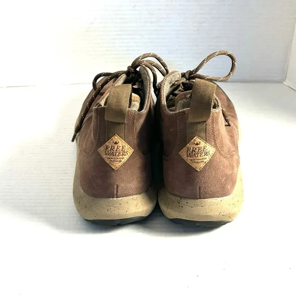 Free Waters Freeland Boot Shoes Mens Size 12 Brown Suede Hiking Gorpcore