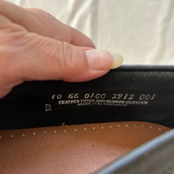 G.H. Bass &amp; Co. Black Leather Penny Loafers SZ 10 NWOT