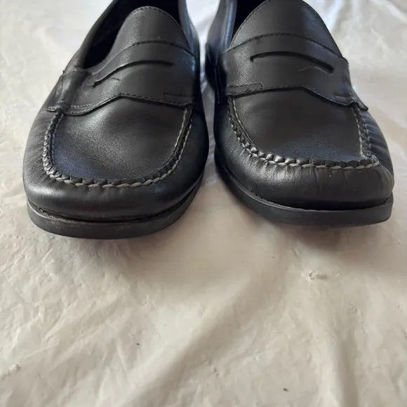 G.H. Bass &amp; Co. Black Leather Penny Loafers SZ 10 NWOT