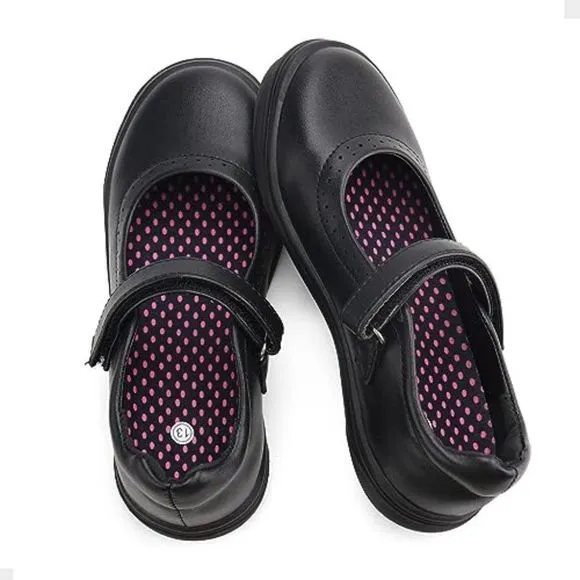 Girls Mary Jane Flats School Uniform Dress Shoes
