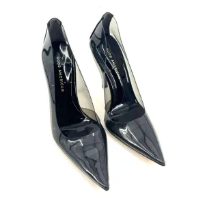 Good American Cinderella Pumps Light Smoke Size 10.5 GA275P-X