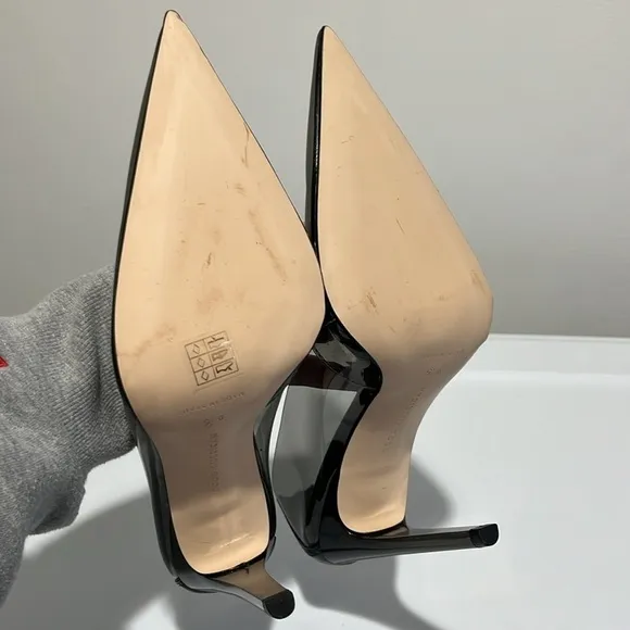 Good American High Heel Pump Cinderella Style GA275P-X Size 9.5  Lucite