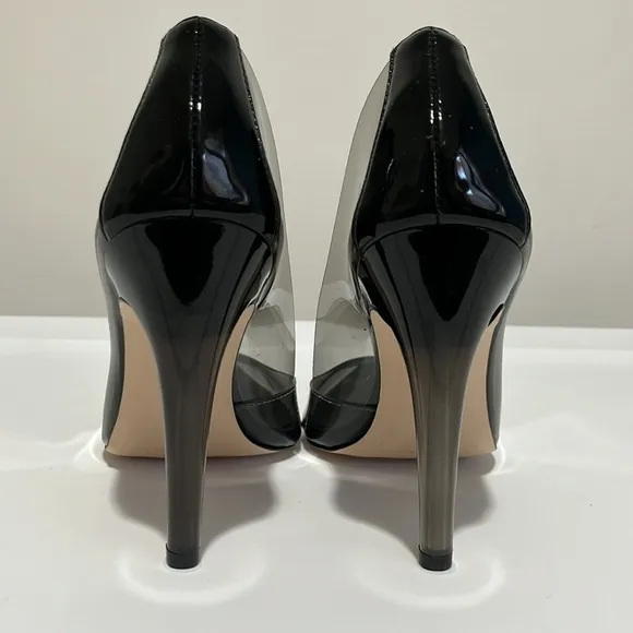 Good American High Heel Pump Cinderella Style GA275P-X Size 9.5  Lucite