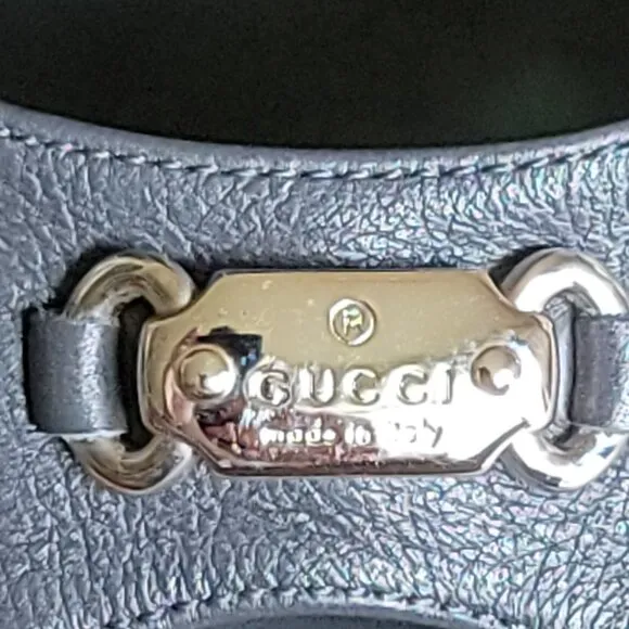 Gucci Calfskin Grey Leather Peeps Pumps Shoes. Eur. 38.5