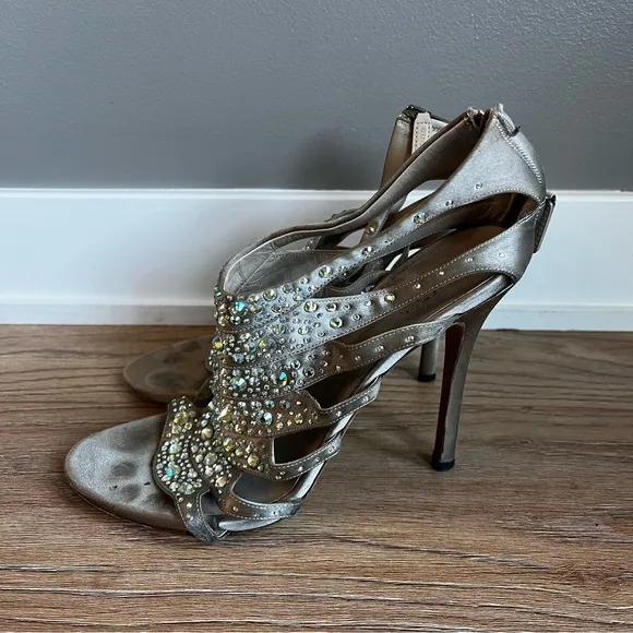 Gucci Swarovski Heels Size 39/9