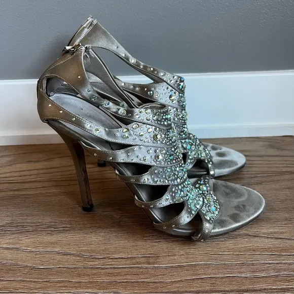 Gucci Swarovski Heels Size 39/9