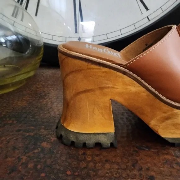 Hey Girl by Corkys Block Party Platforms in Camel