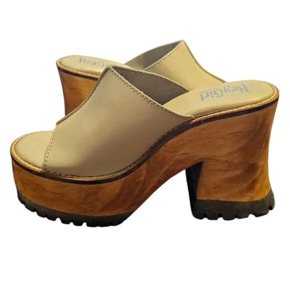 Hey Girl by Corky’s Bone Block Party Platform Open Toe Sandals BOHO US 9