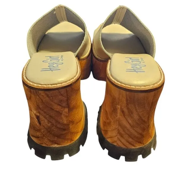 Hey Girl by Corky’s Bone Block Party Platform Open Toe Sandals BOHO US 9