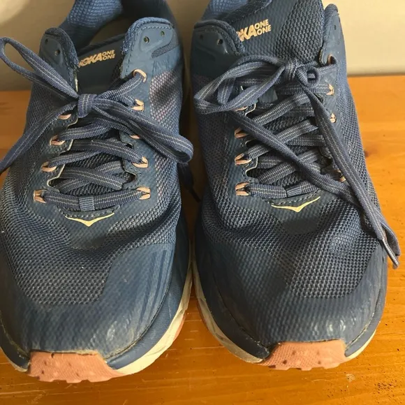 Hoka One One Challenger ATR 5 Men  Size 8.5  Blue Running 1104094 EVBR Shoes